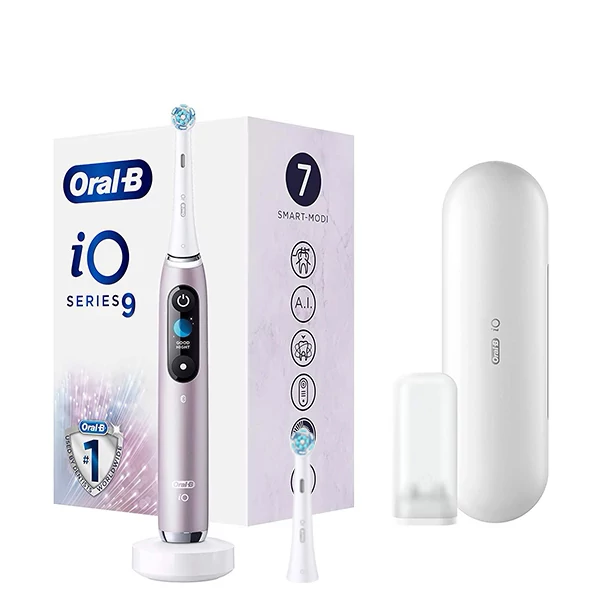 Электрическая зубная щетка Oral-B iO 9 Rose Quartz (2 нас.)