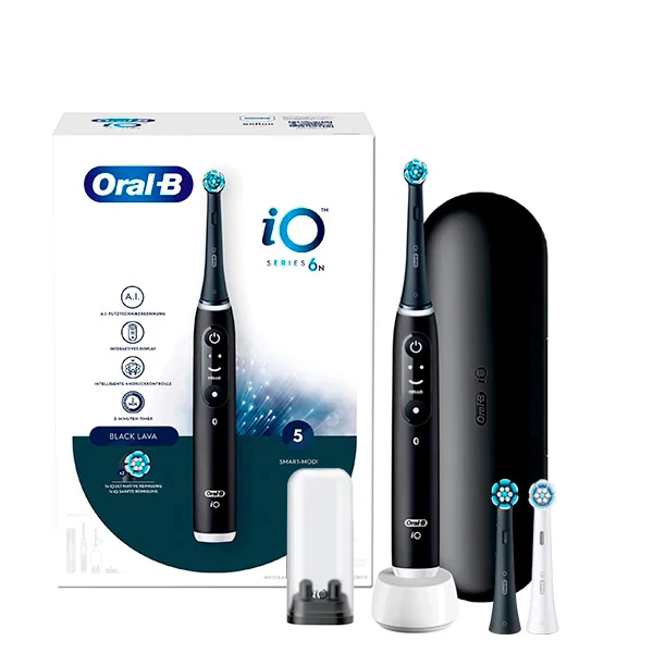 Электрическая зубная щетка Oral-B iO 6N Black (3 нас.) ЕС