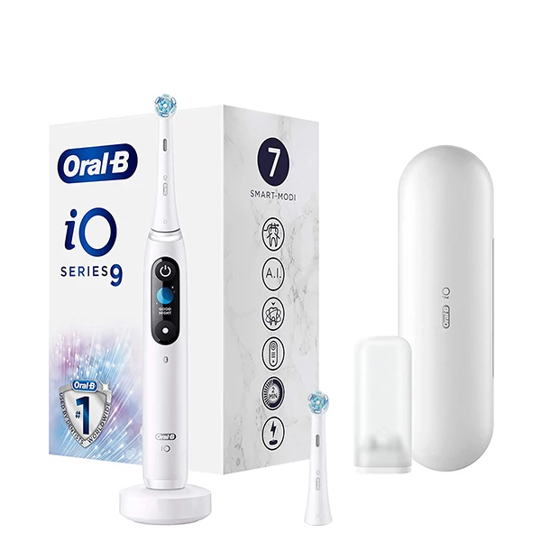 Зубная щетка Oral-B iO 9 White Alabaster (2 нас.)