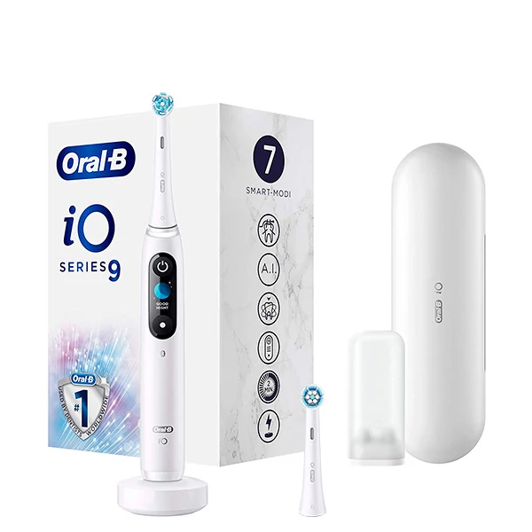 Зубная щетка Oral-B iO 9 White Alabaster (2 нас.) ЕС