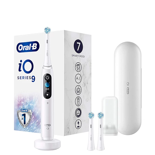 Зубная щетка Oral-B iO 9 White Alabaster (3 нас.)