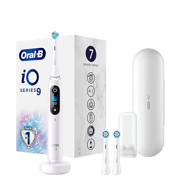 Зубная щетка Oral-B iO 9 White Alabaster (3 нас.) ЕС