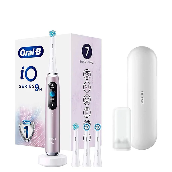 Электрическая зубная щетка Oral-B iO 9N Rose Quartz (4 нас.) ЕС
