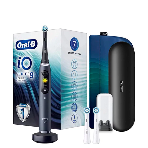 Электрическая зубная щетка Oral-B iO 9 Special Edition Black Onyx (3 нас.) ЕС