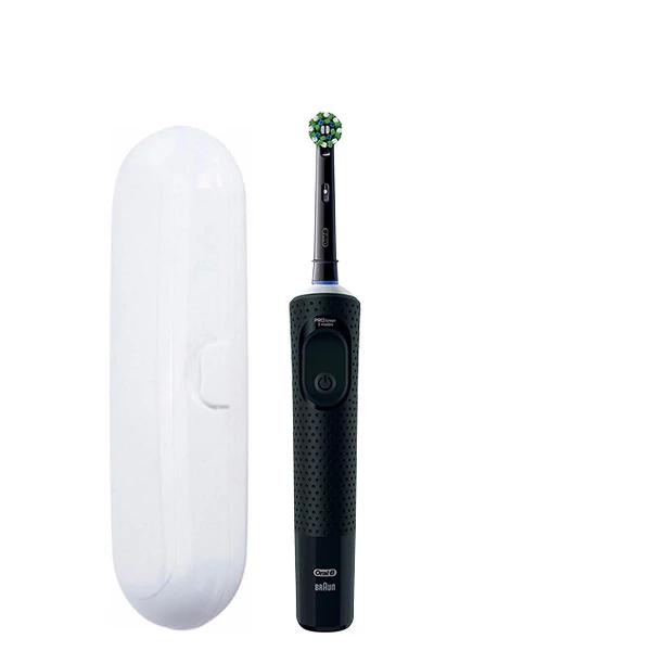Электрическая зубная щетка Oral-B D103 Vitality Pro Cross Action CleanMaximiser Black + Футляр ЕС