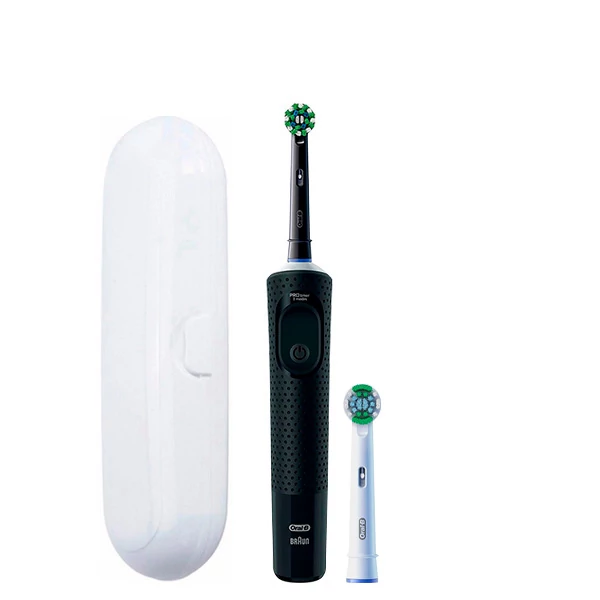 Электрическая зубная щетка Oral-B D103 Vitality Pro Cross Action CleanMaximiser Black (2 нас.) + Футляр ЕС