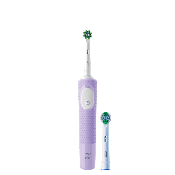 Электрическая зубная щетка Oral-B D103 Vitality Pro Cross Action CleanMaximiser Lilac Mist Violet (2 нас.) ЕС