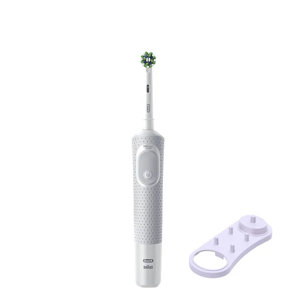 Электрическая зубная щетка Oral-B D103 Vitality Pro Cross Action CleanMaximiser White + Подставка