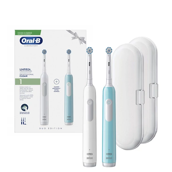 Электрические зубные щетки Oral-B D305 Pro Series 1 Family Pack Laboratory Blue + White ЕС