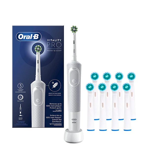 Зубная щетка Oral-B D103 Vitality Pro Cross Action CleanMaximiser White