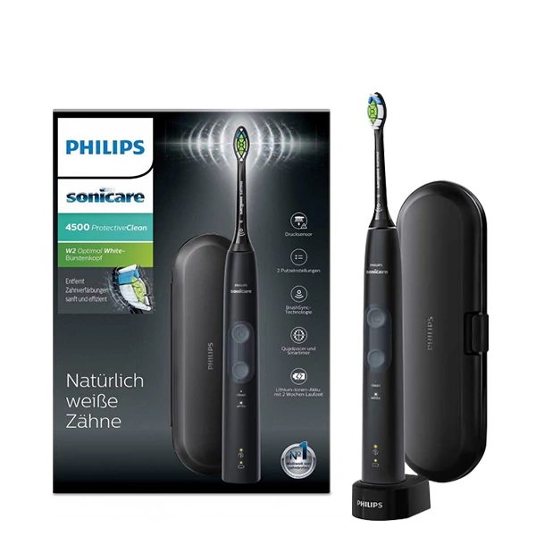 Зубная щетка Philips Sonicare 4500 HX6830/53 Black ProtectiveClean