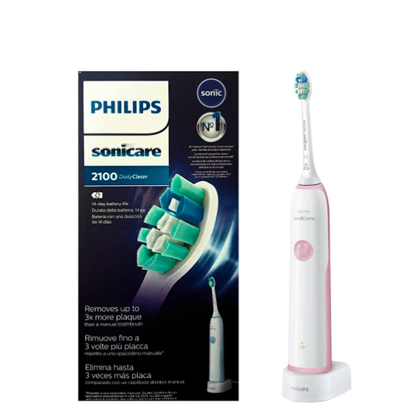 Звуковая зубная щетка Philips Sonicare HX3212 2100 DailyClean Pink EC