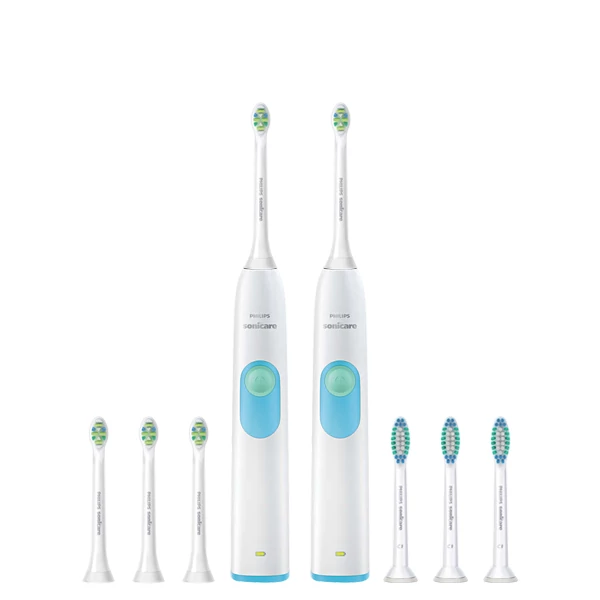 Звуковая зубная щетка Philips Sonicare HX6232 Light (8 нас.) Семейный набор ЕС