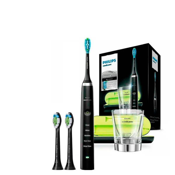 Зубная щетка Philips Sonicare HX9359/89 Diamond Clean Black Edition (3 нас.) ЕС