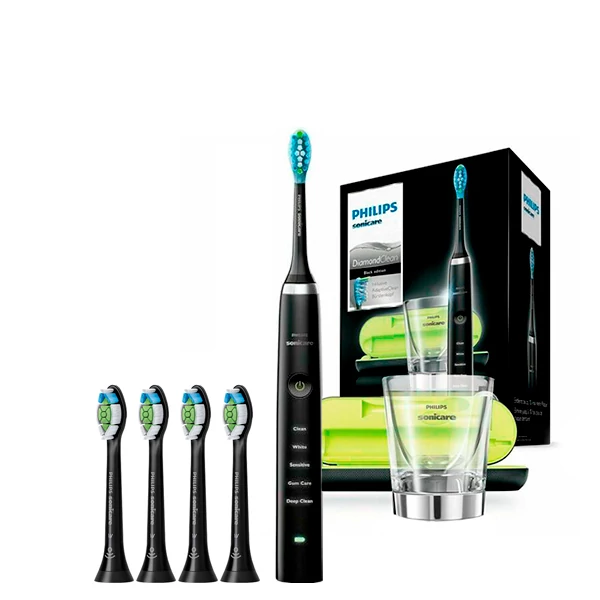 Зубная щетка Philips Sonicare HX9359/89 Diamond Clean Black Edition (5 нас.) ЕС