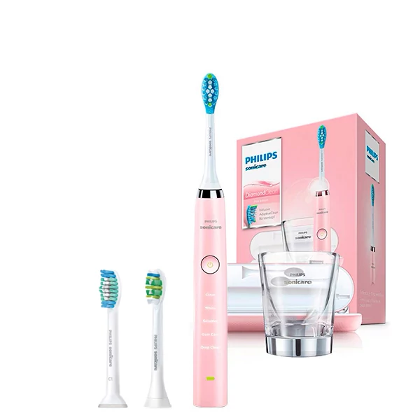 Зубная щетка Philips Sonicare HX9369/89 Diamond Clean Pink (3 нас.) ЕС