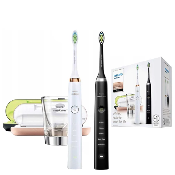 Зубная щетка Philips Sonicare HX9392/39 DiamondClean Gold Rose + Black
