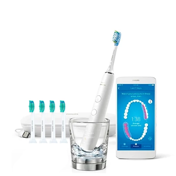 Зубная щетка Philips Sonicare 9100 HX9901 DiamondClean Smart 5 насадок ЕС