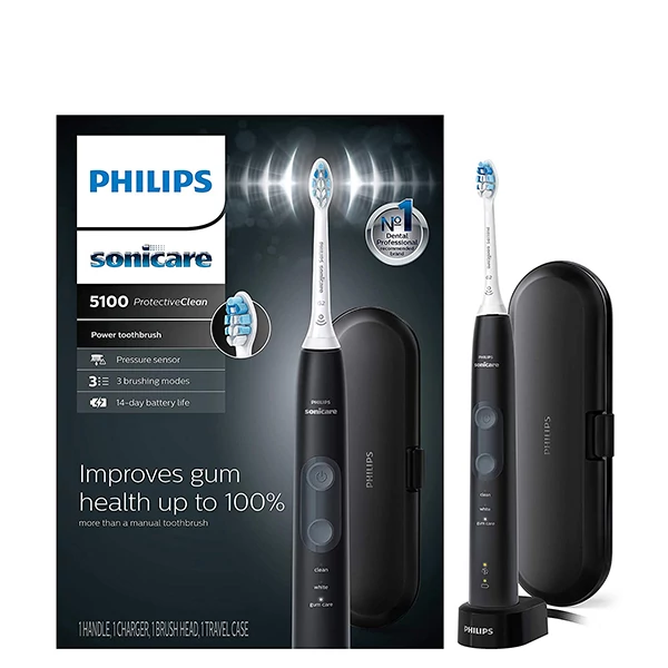 Электрическая зубная щетка Philips Sonicare ProtectiveClean 5100 HX6850/60 Звуковая
