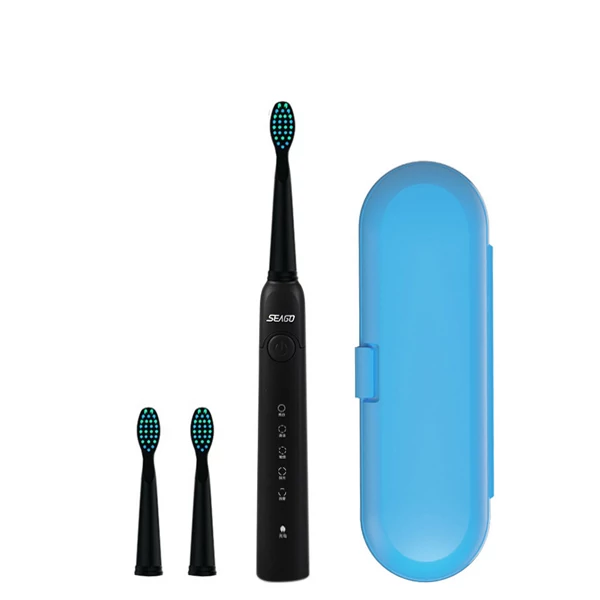 Зубная щетка Seago E5 CN Black + футляр
