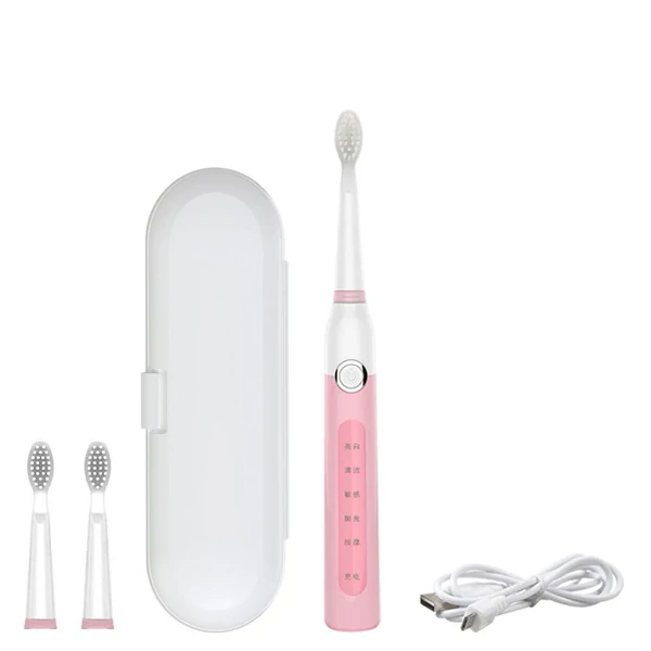 Зубная щетка Seago SG-507 Pink + футляр