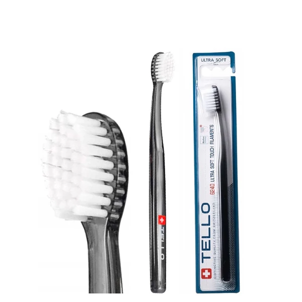 Мануальная зубная щетка Tello 6240 Ultra Soft D 0,10 ММ ЕС