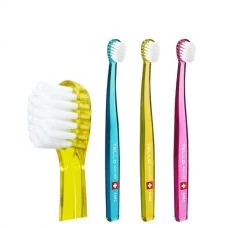 Мануальная зубная щетка Tello Junior 4480 Ultra Soft для детей от 6 до 12 лет, D 0.10 ММ (3 шт.) ЕС