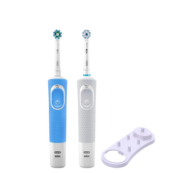  Зубная щетка Vitality D100 + Junior 6+ с подставкой