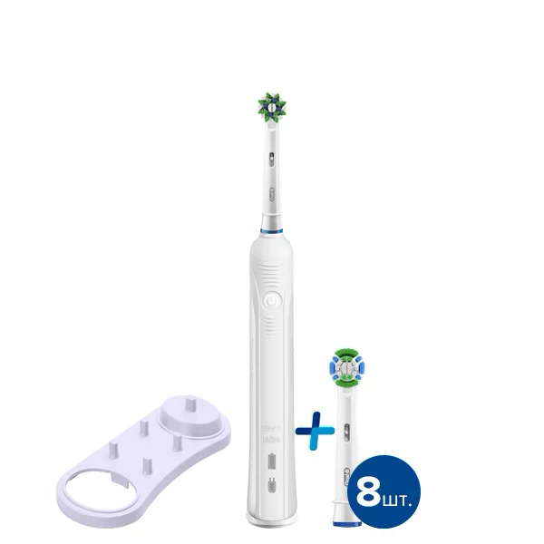 Электрическая зубная щетка Oral-B D16 PRO 700-750 9 нас. + подставка