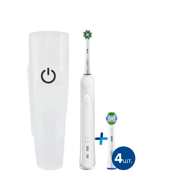 Электрическая зубная щетка Oral-B D16 PRO 700-750 5 нас. + футляр