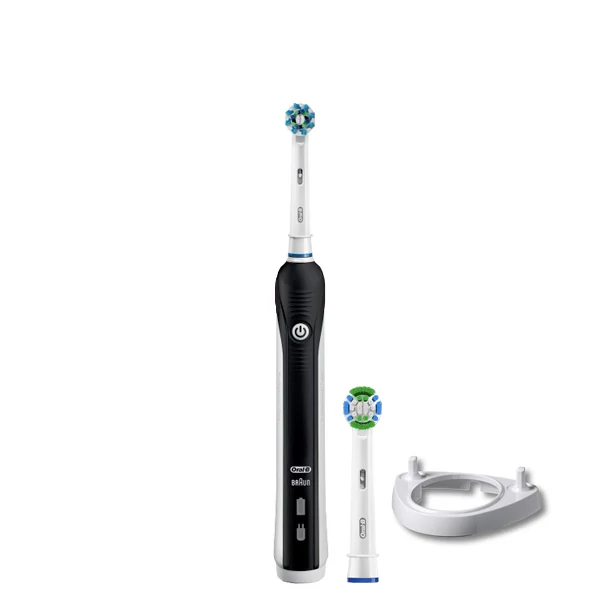 Электрическая зубная щетка Oral-B D16 PRO Black Light с подставкой ЕС