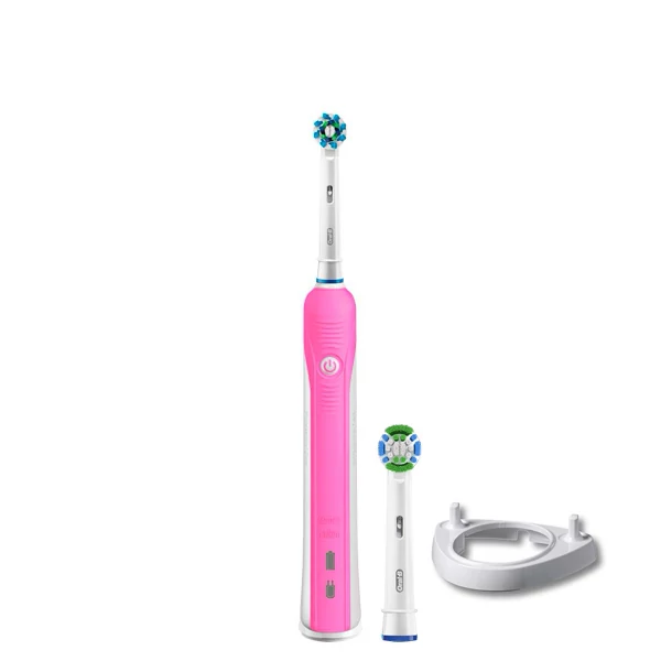 Электрическая зубная щетка Oral-B D16 PRO Pink с подставкой ЕС