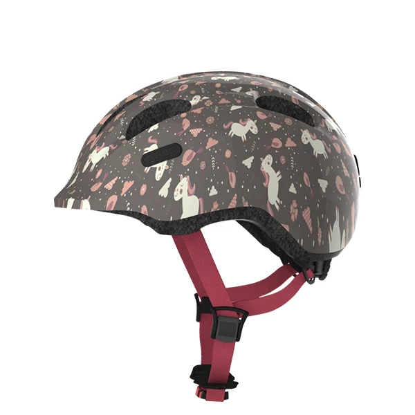 Велосипедный шлем ABUS Smiley 2.0 (869969) Rose Horse (Размер M 50-55) ЕС