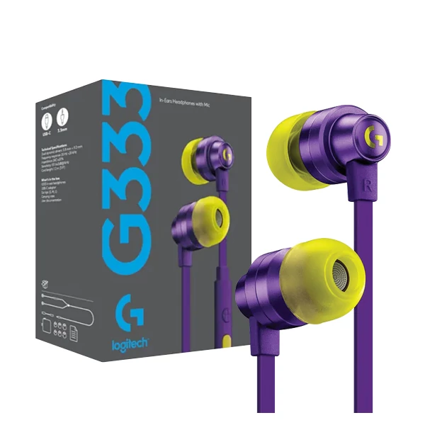 Наушники Logitech G333 Purple (981-000936) ЕС