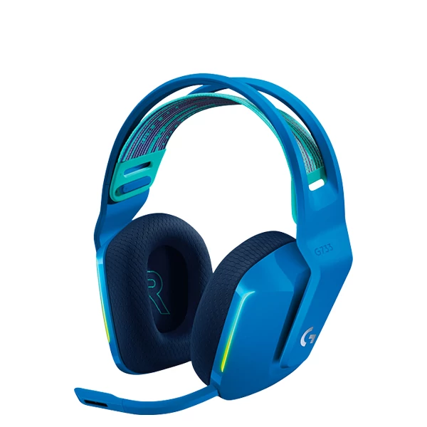 Наушники Logitech G733 Lightspeed Wireless RGB (981-000943) Blue ЕС