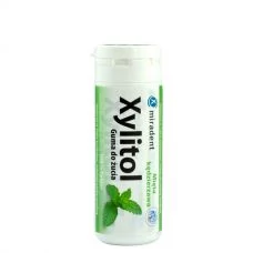 Жевательные резинки Miradent Xylitol с ксилитолом и мятой (30 шт.) ЕС