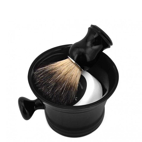 Бритвенный набор Zyshaving помазок + мыло + чаша