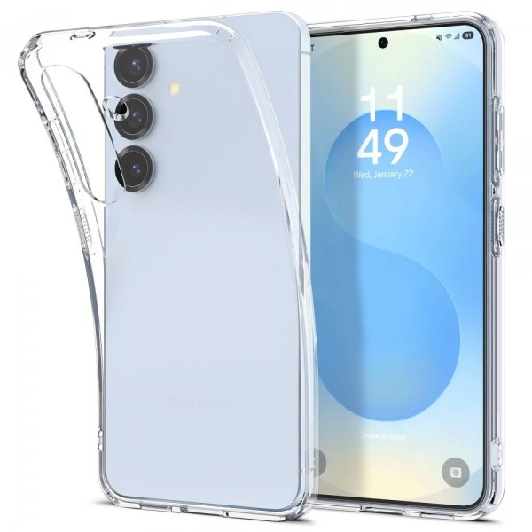 Чехол SPIGEN LIQUID CRYSTAL GALAXY S25 CRYSTAL CLEAR