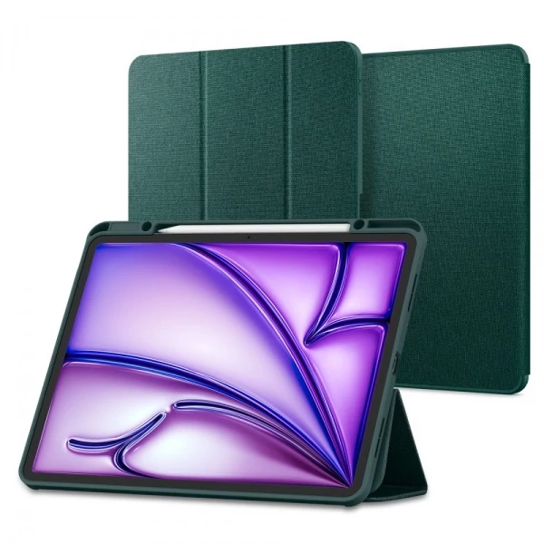 Чехол Spigen Urban Fit iPad Air 13 2024 Midnight Green ACS07672