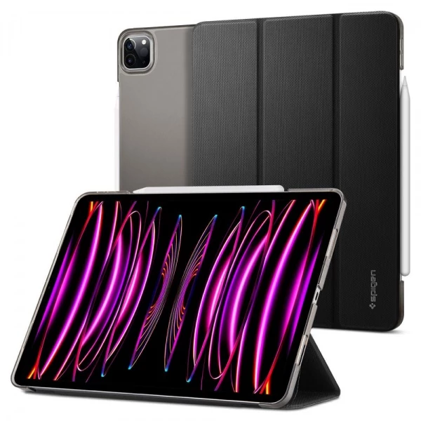 Чехол Spigen Liquid Air Folio Ipad Pro 11 2021 / 2022 Black Case