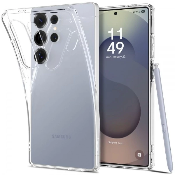 Чехол SPIGEN LIQUID CRYSTAL GALAXY S25 ULTRA CRYSTAL CLEAR