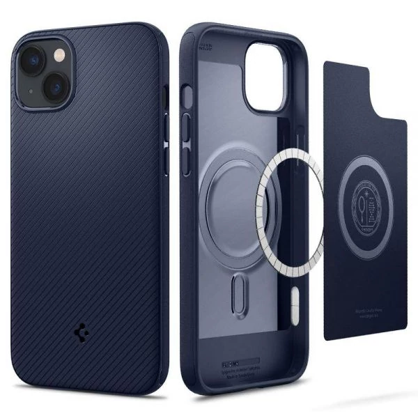 Чехол Spigen Mag Armor IPhone 14 Plus Navy BLUE ACS04919