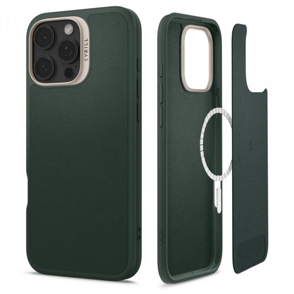 Чехол SPIGEN CYRILL KAJUK MAG MAGSAFE IPHONE 16 PRO MAX FOREST GREEN