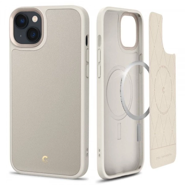 Чехол Spigen IPhone 14 Cyrill Kajuk Mag Magsafe Cream