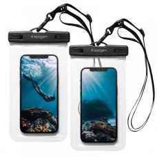 Wodoodporne Чехол Spigen A601 Wodoszczelne na telefon 2-Pack Прозрачный