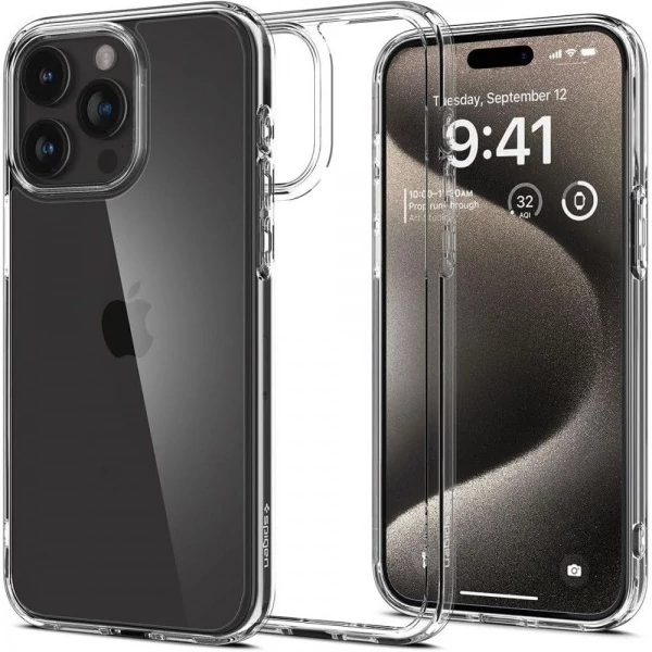 Чехол SPIGEN iPhone 15 Pro Ultra Hybrid Crystal Clear Case