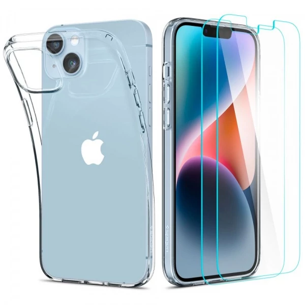 Чехол Spigen iPhone 14 Plus Crystal Pack Crystal Clear