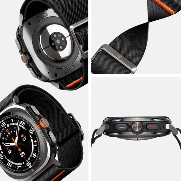 Браслет SPIGEN FIT LITE SAMSUNG GALAXY WATCH ULTRA (47 мм) BLACK