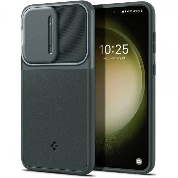 Чехол Spigen Optik Armor Galaxy S23 Abyss Green Case