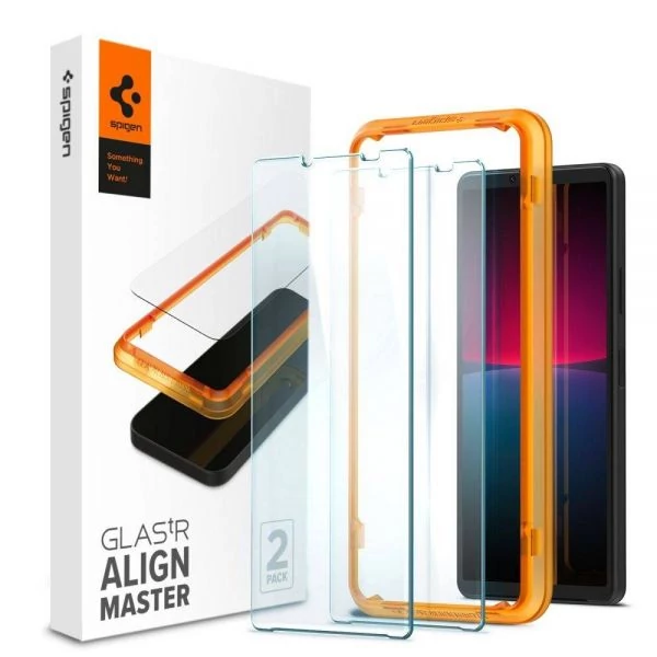 SPIGEN ALM GLAS.TR SLIM Закаленное стекло 2-PACK SONY XPERIA 10 IV